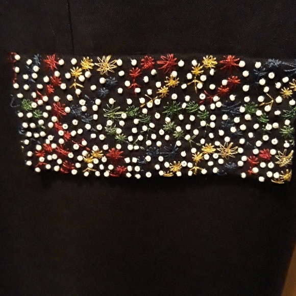 Black sleeveless linen dress - Picture 2 of 6